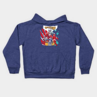 Roboter der Sterne Kids Hoodie